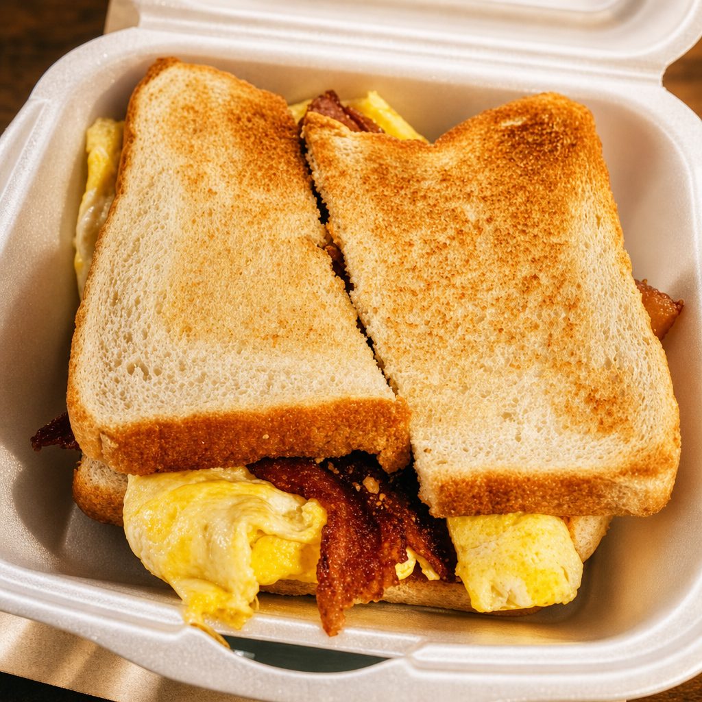 Bacon Egg and Cheese Sandwich.