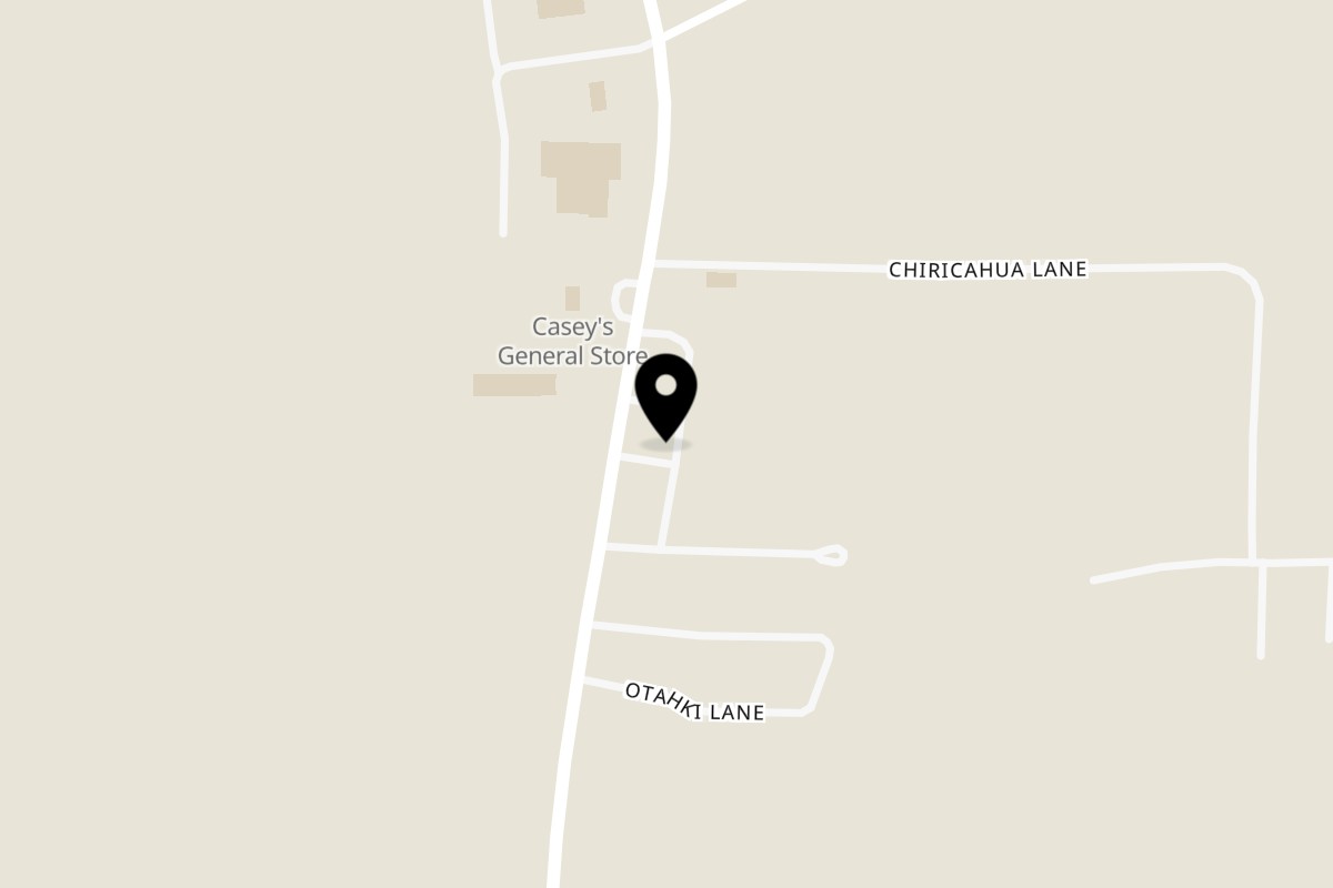 Map showing the location of Sonny Side Cafe on 5512 US-61 in Jackson